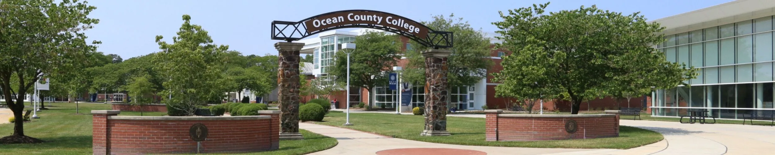 Campus archway