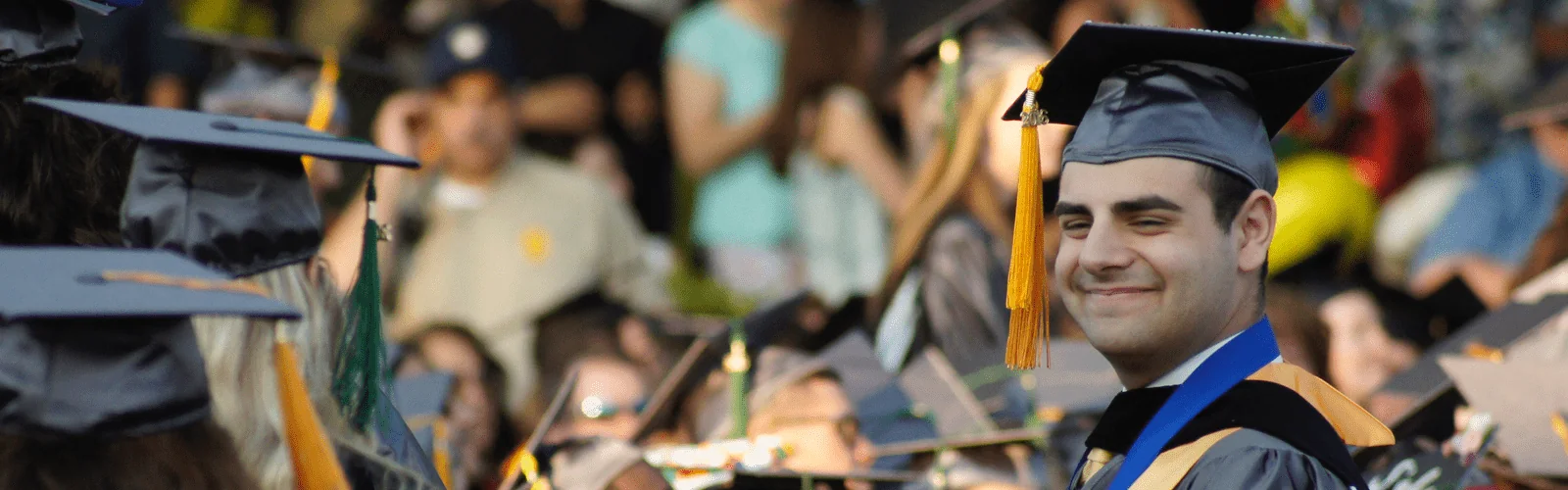 smiling graduate