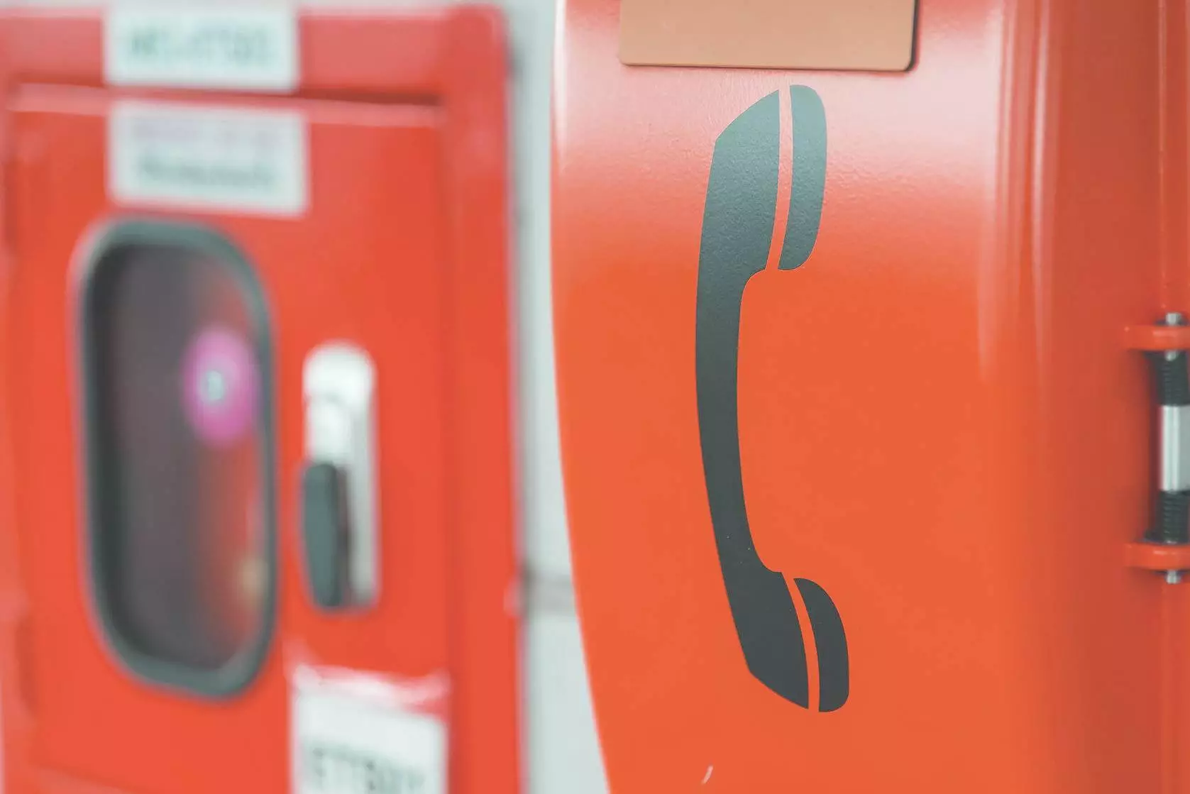 emergency call box