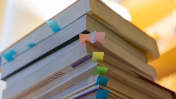Stack of books